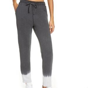 Zella Gray Dip Dye Drawstring Straight Leg Joggers Pants New with tag W-437 Sz M